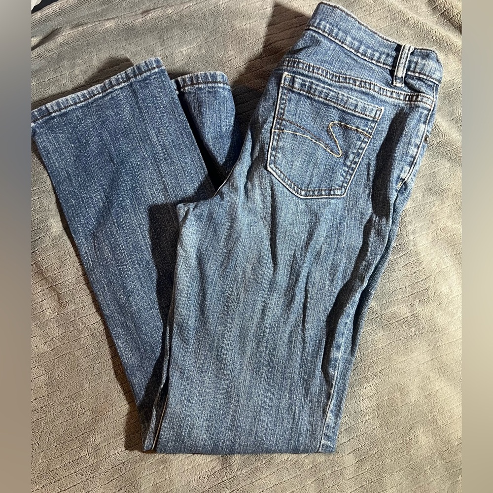 6P loose straight leg jeans
